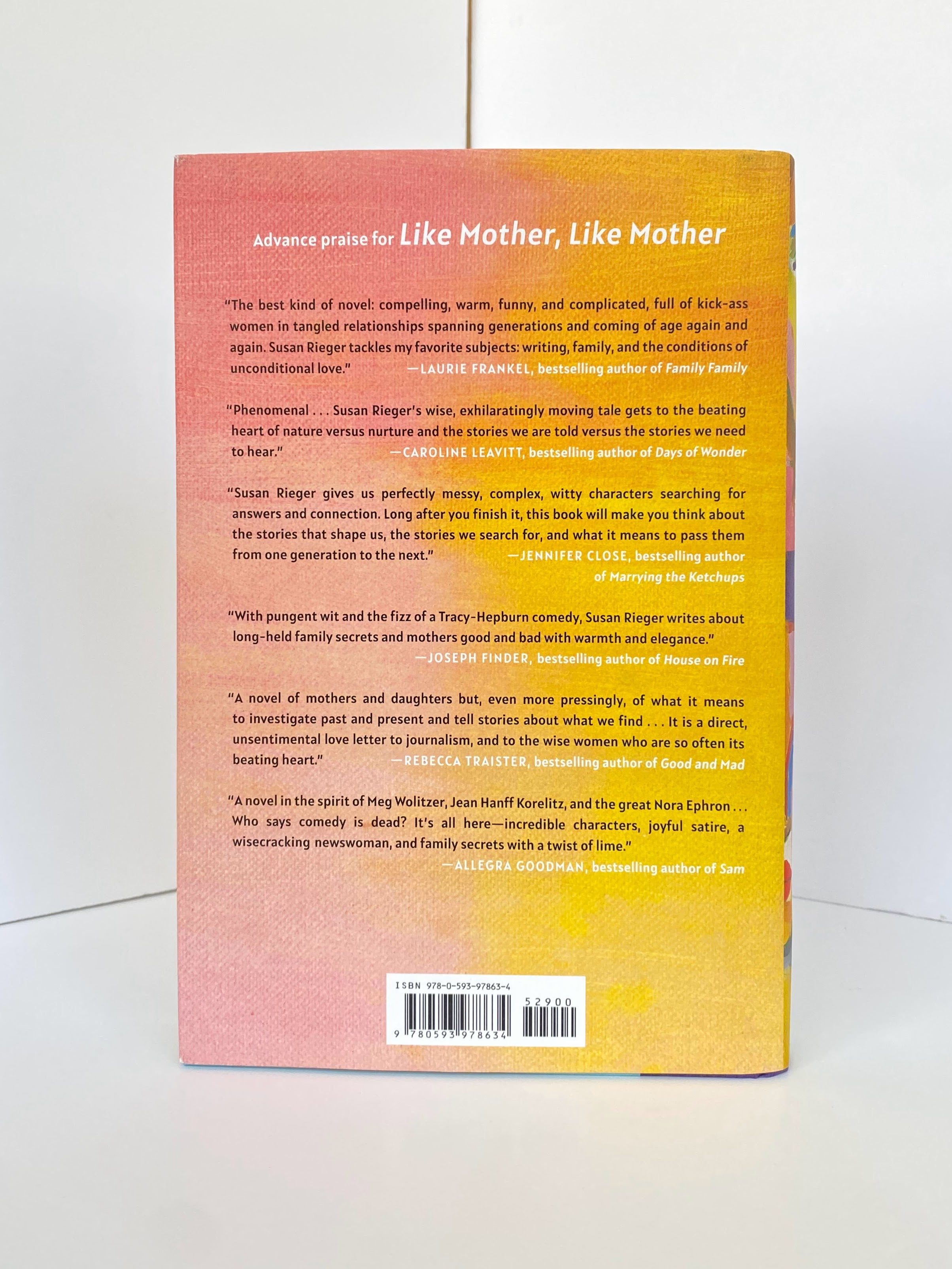 Like Mother, Like Mother by Susan Rieger (2024, Hardcover)