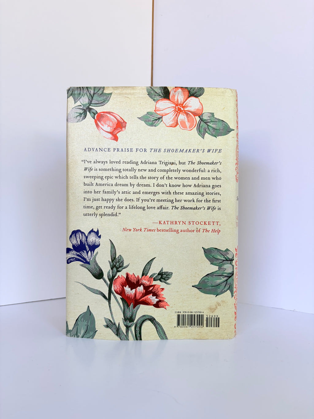 The Shoemaker's Wife by Adriana Trigiani (2012, First edition)