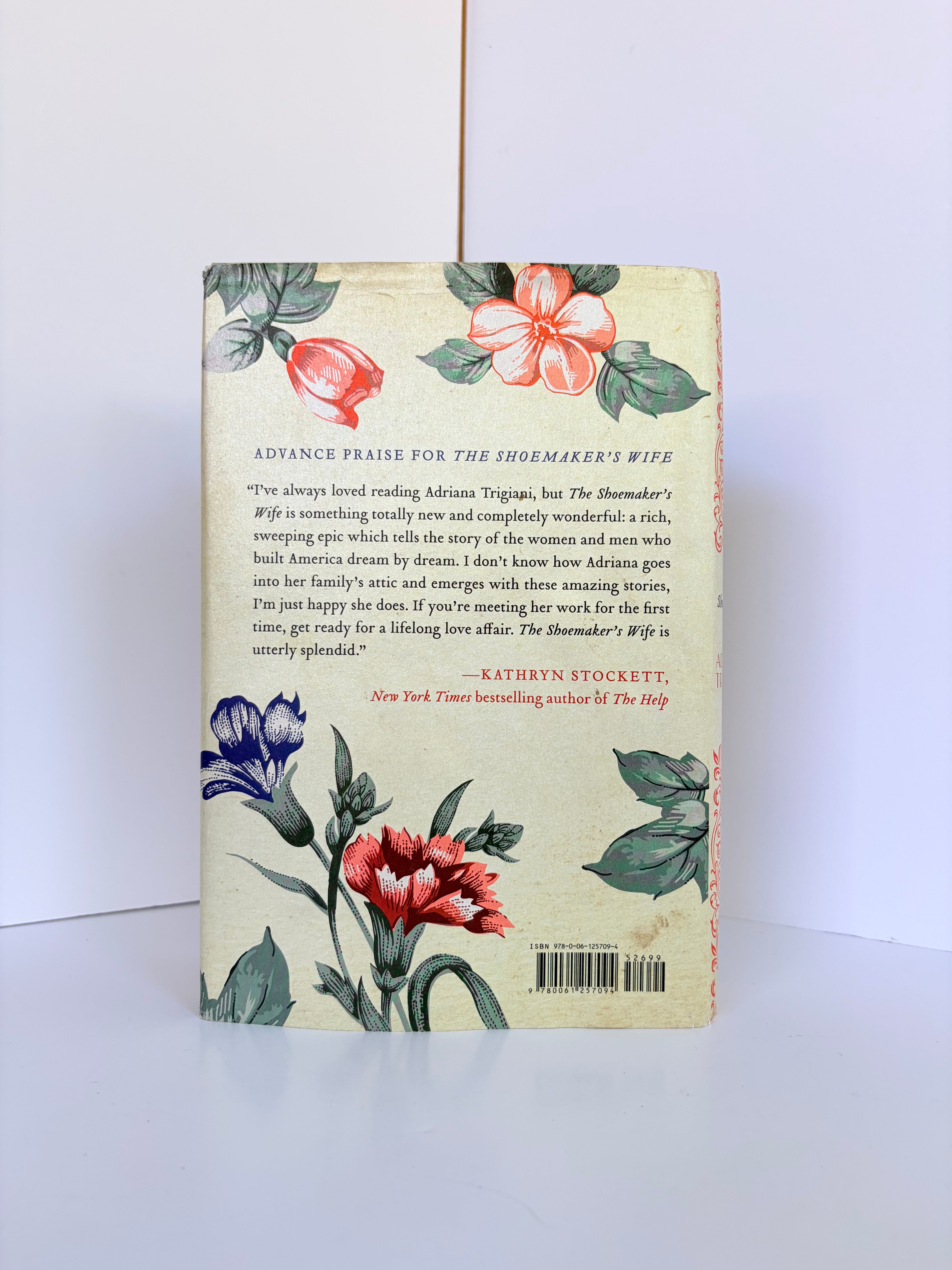 The Shoemaker's Wife by Adriana Trigiani (2012, First edition)
