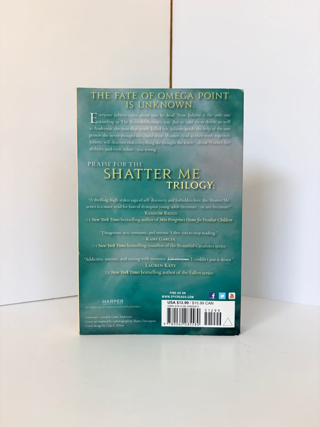 Ignite Me (Shatter Me #3) by Tahereh Mafi (2014, Paperback)