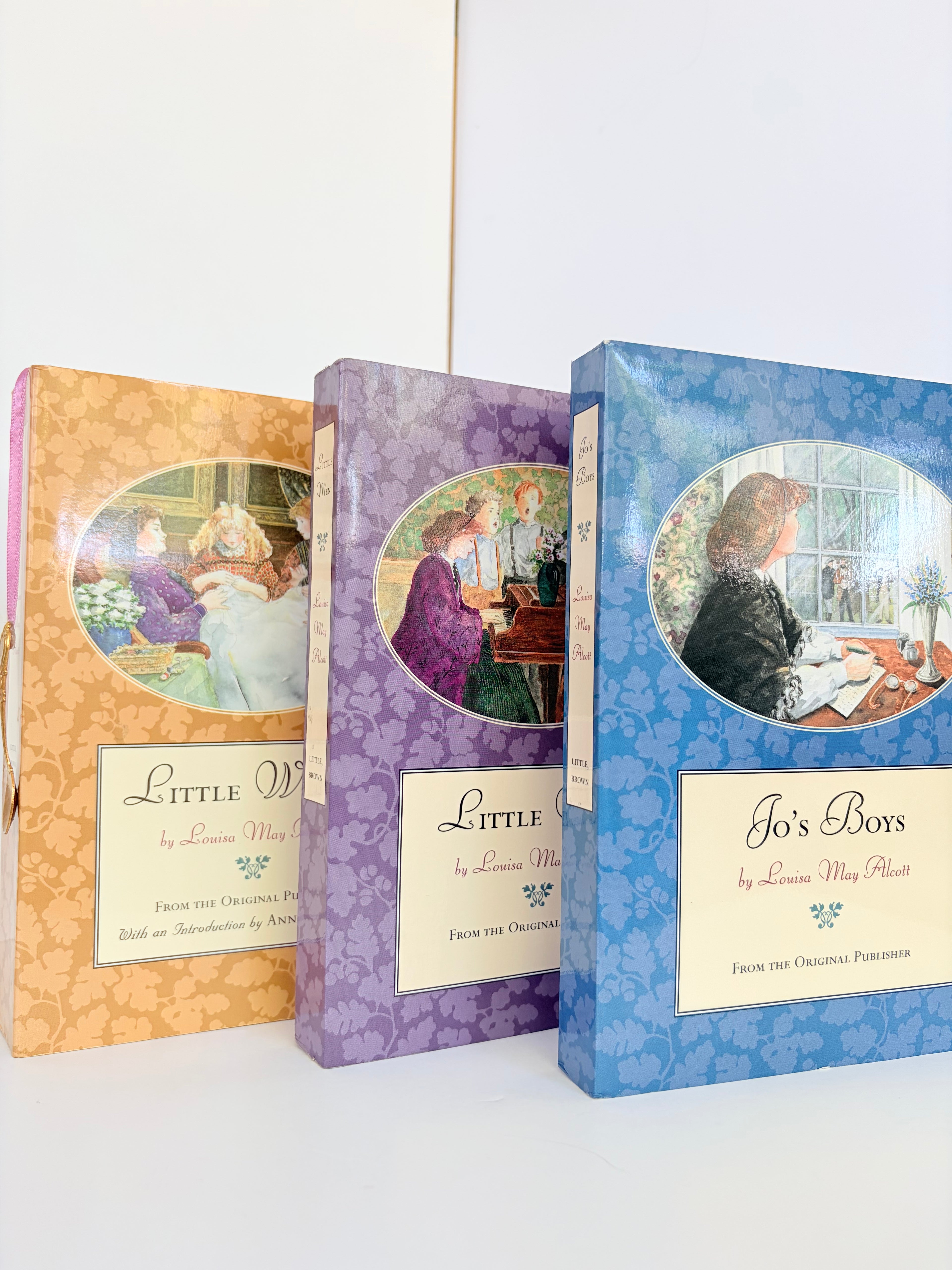 Little Women, Little Men, Jo's Boys by Louisa May Alcott (1994, Paperback set)