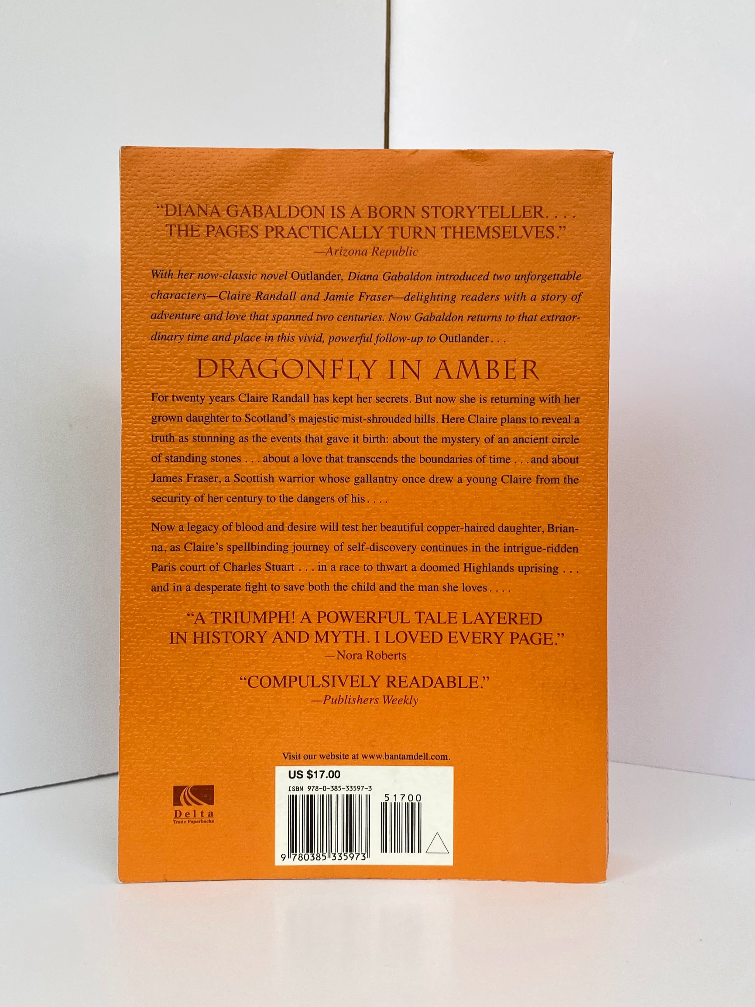 Dragonfly in Amber: A Novel (Outlander 3) by Diana Gabaldon (2001, Trade Paperback)
